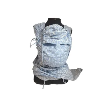 Mei Tai Evolutivo Jacquard Suave Brisa Azul (0)